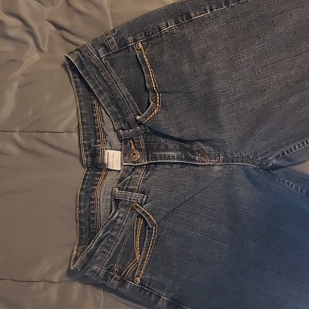 Sonoma Dark Blue Straight Leg Women's Jeans